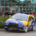 Der vierfache deutsche Rallye-Meister Hermann Gaßner verteidigte in Sulingen seine Podiumsplatz